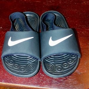 Toddler Nike slides